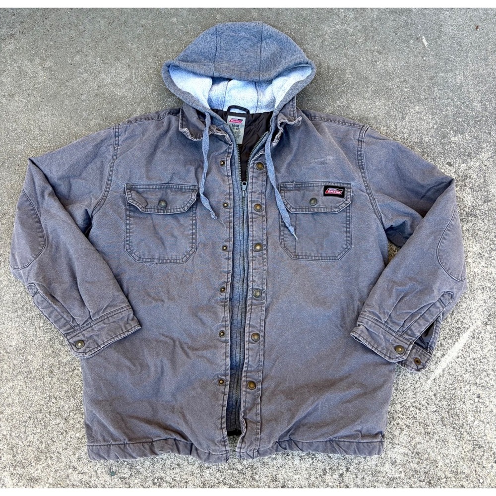 Genuine Dickies Streetwear Hooded Work Coat Men's M